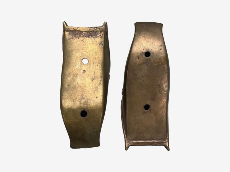 Edo Period, Bronze Japanese Samurai Stirrups, Japan, 18th c. - 12