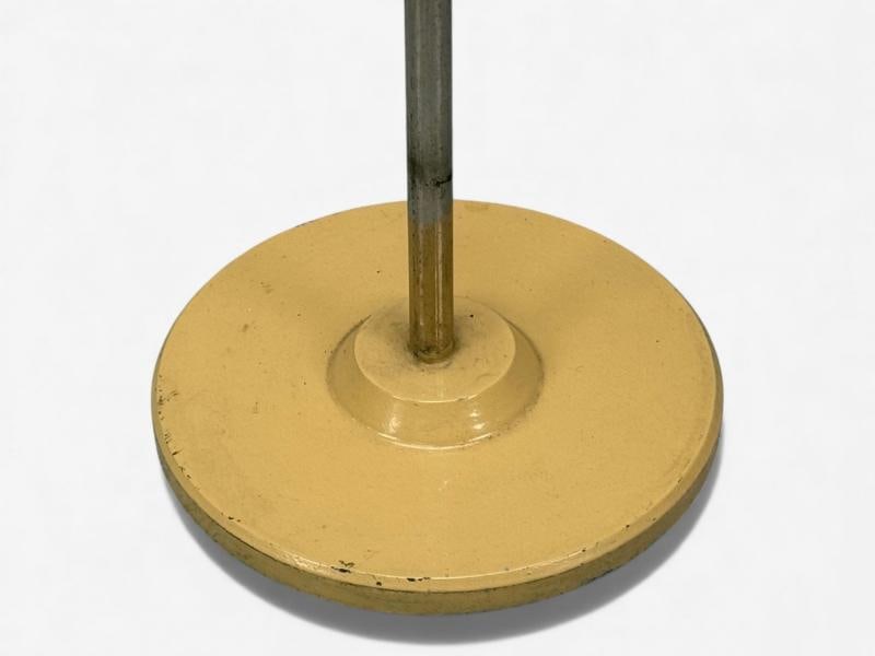 Polish Modern, Steel, Lacquered Metal, Adjustable Floor Lamp, Poland, 1960s - 8