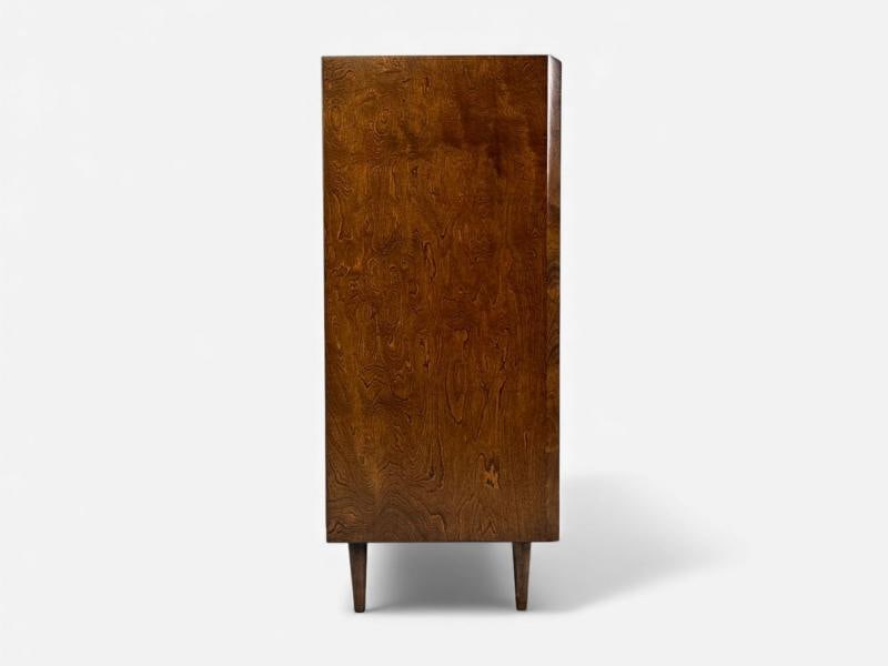 Edmund J Spence, Swedish Modern, Maple, Wave Highboy, Sweden, 1950s - 11