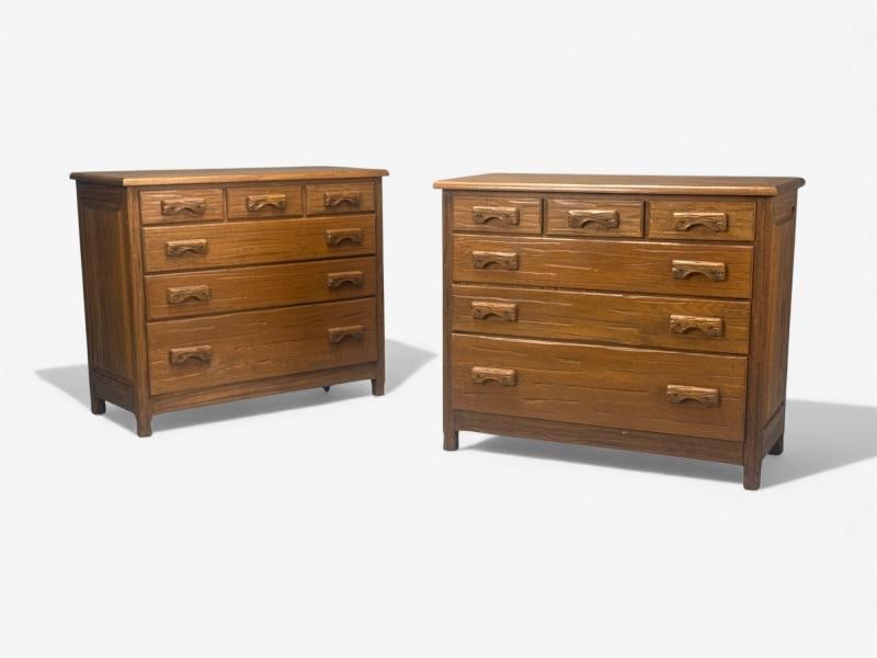 A. Brandt Ranch Oak, Oak, Chest of Drawers, USA, 1950s - 2