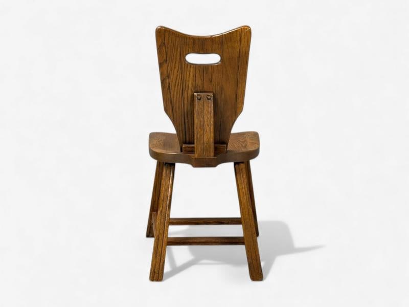 A. Brandt Ranch Oak, Oak, Writing Desk and Chair, USA, 1950s - 12