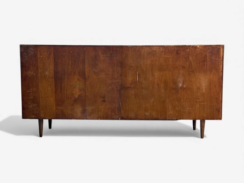 Edmond J Spence, Swedish Modern, Maple, Rare Wave Dresser, 1950s - 12