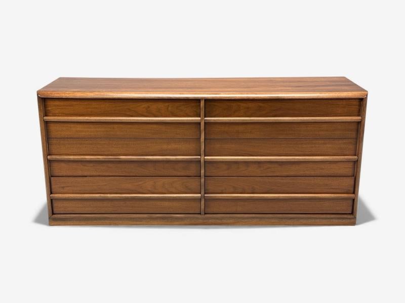 T.H. Robsjohn-Gibbings, American Modern, Walnut, Dresser, USA 1960s - 4