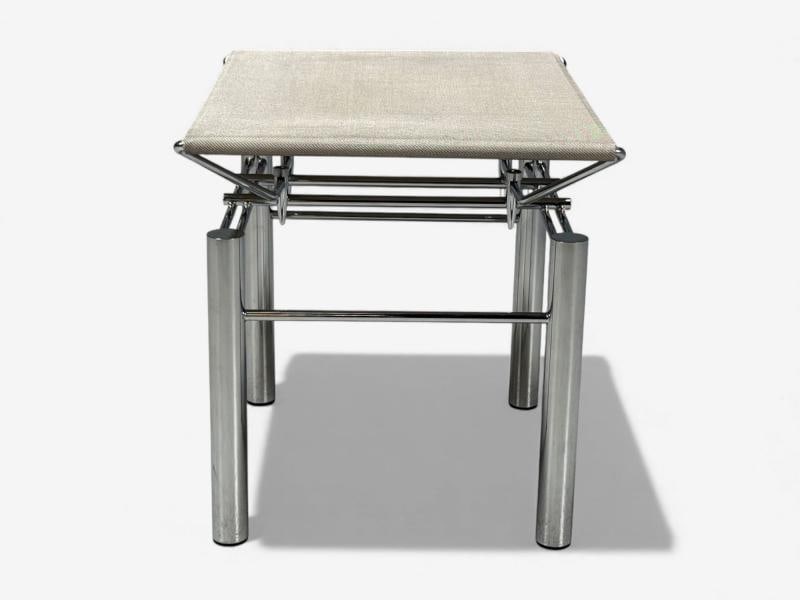 Hans Ullrich Bitsch, Chrome Plated Steel, Aluminum, Stool, Germany, 1980s - 7