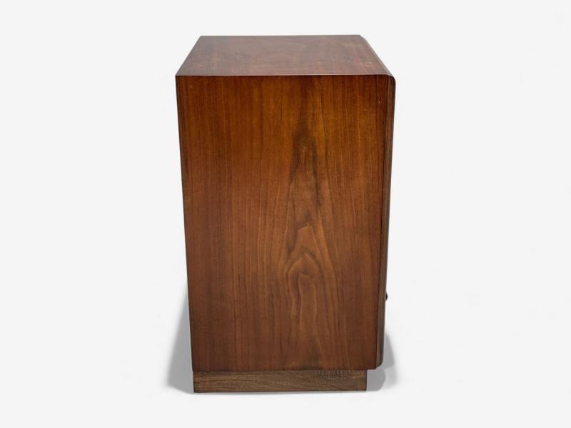 T.H. Robsjohn-Gibbings, American Modern, Walnut, Open Nightstands, USA, 1960s - 11