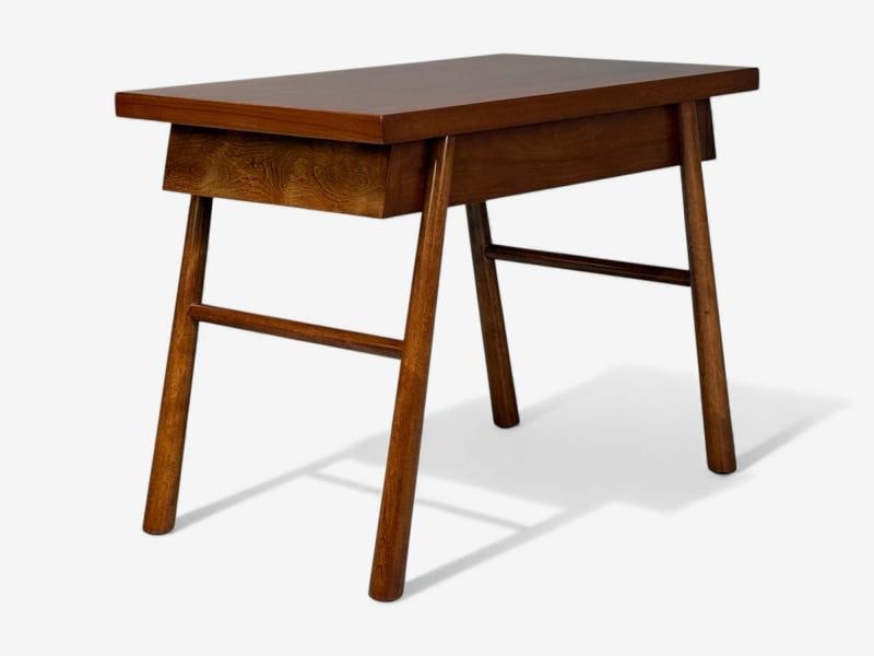 T.H. Robsjohn-Gibbings, American Modern, Mahogany, End Tables, USA, 1950s - 7