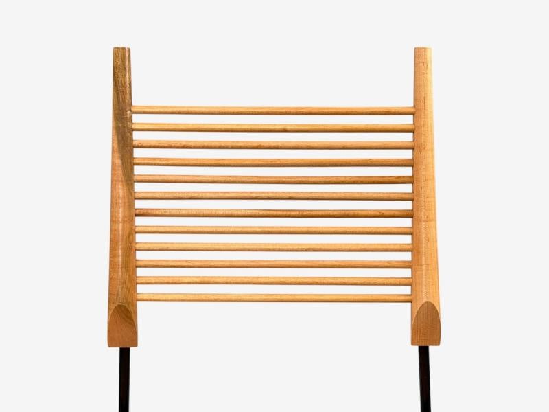 Paul McCobb, Maple, Lacquered Iron, Shovel Dining Chairs, USA, 1950s - 8