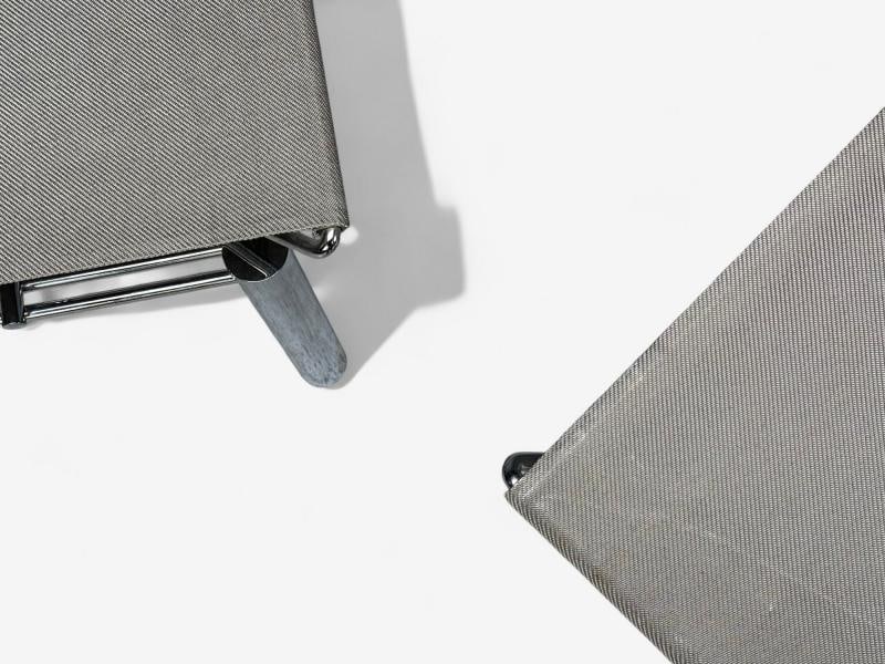 Hans Ullrich Bitsch, Chrome Plated Steel, Aluminum, Stools, Germany, 1980s - 10