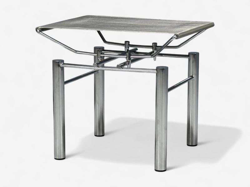 Hans Ullrich Bitsch, Chrome Plated Steel, Aluminum, Stools, Germany, 1980s - 4