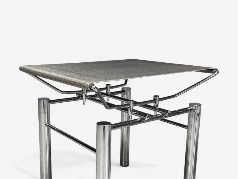 Hans Ullrich Bitsch, Chrome Plated Steel, Aluminum, Stools, Germany, 1980s - 8