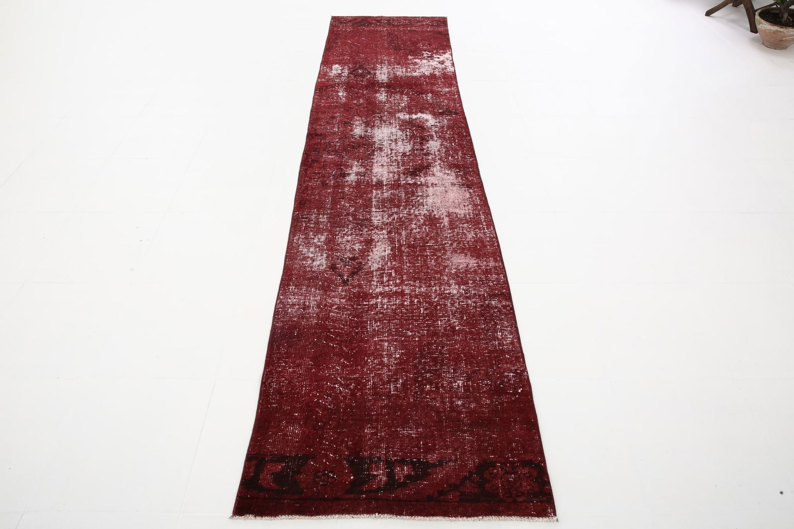 2'7'' x 11'2'' Turkish Vintage Runner Rug - 3944 - 2