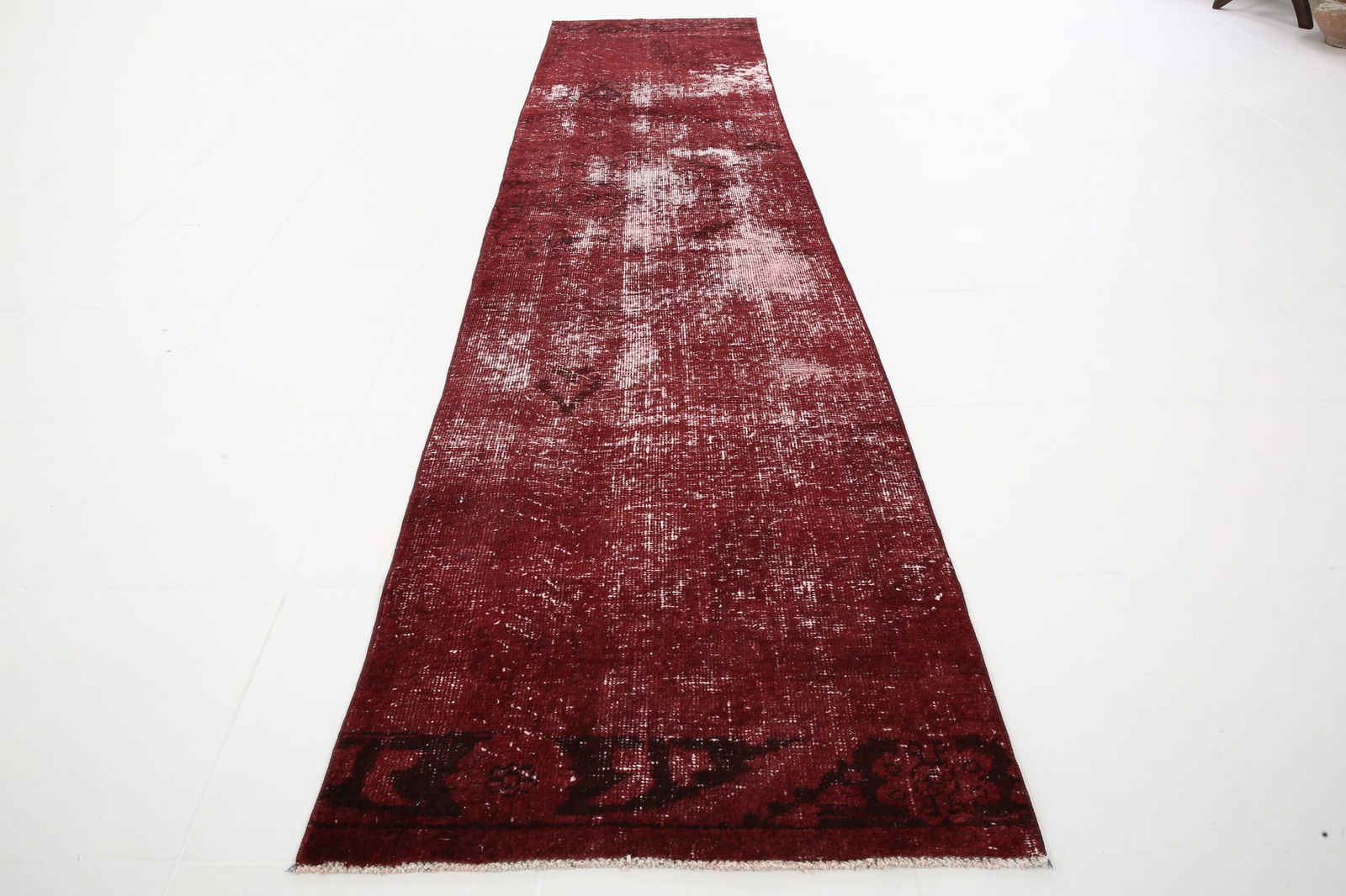 2'7'' x 11'2'' Turkish Vintage Runner Rug - 3944 - 3
