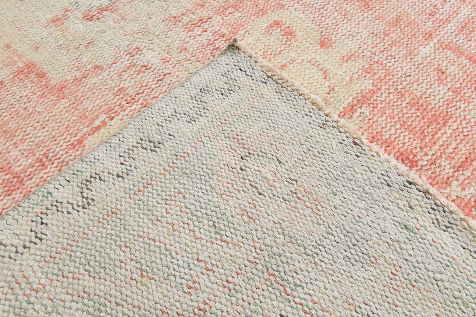 6'0'' x 9'8'' Handmade Vintage Wool Rug - 22061 - 12