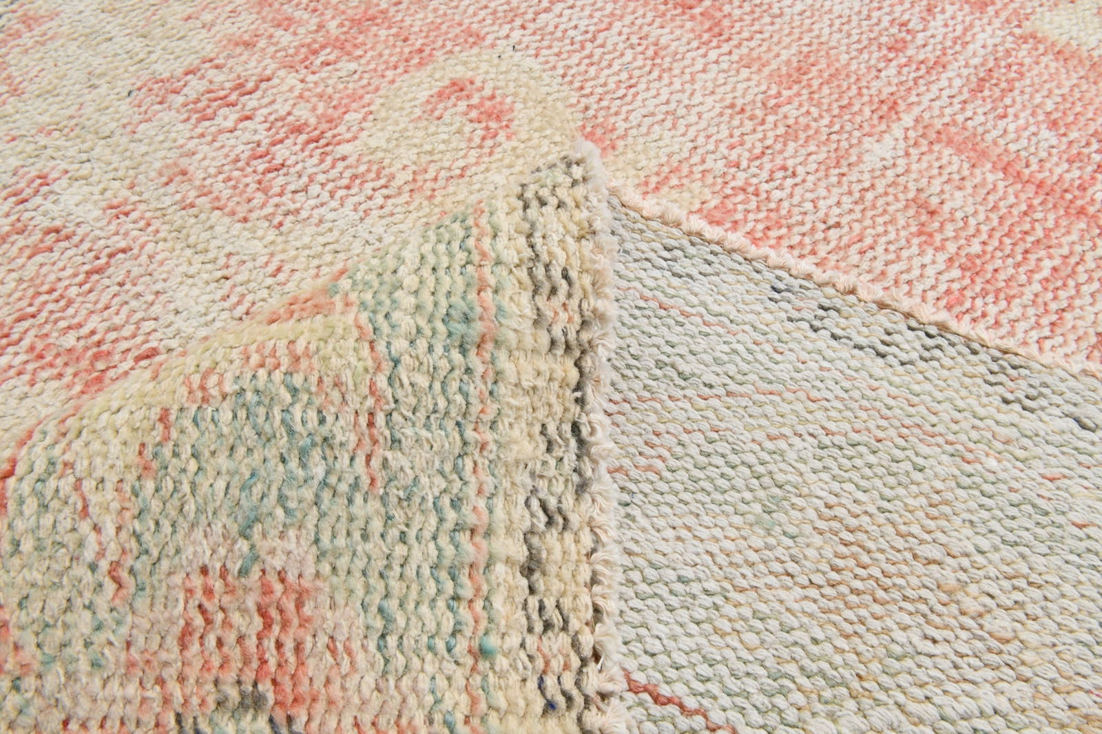 6'0'' x 9'8'' Handmade Vintage Wool Rug - 22061 - 13