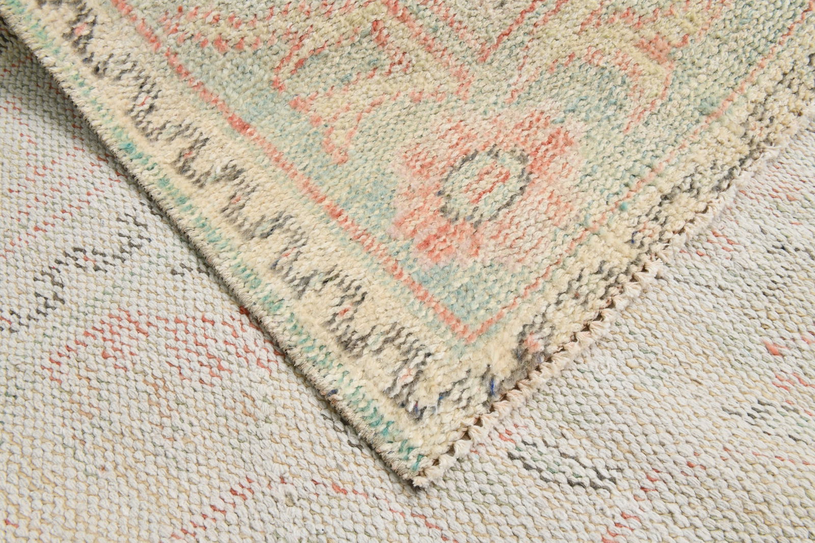 6'0'' x 9'8'' Handmade Vintage Wool Rug - 22061 - 14