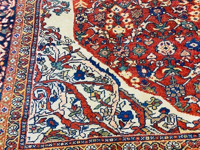 Antique Persian Zigler Mahal Rug-816 - 4