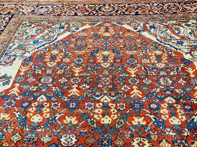 Antique Persian Zigler Mahal Rug-816 - 6