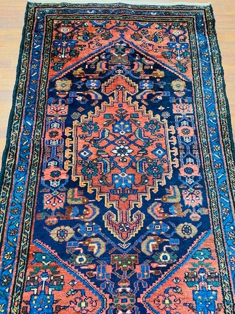 Antique persian Malayer rug-3867 - 3
