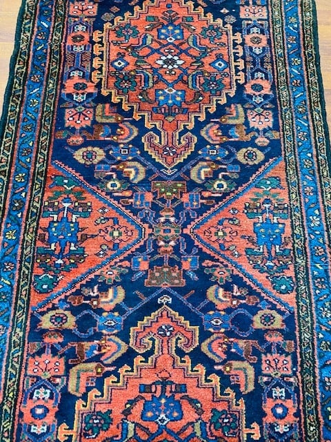 Antique persian Malayer rug-3867 - 4