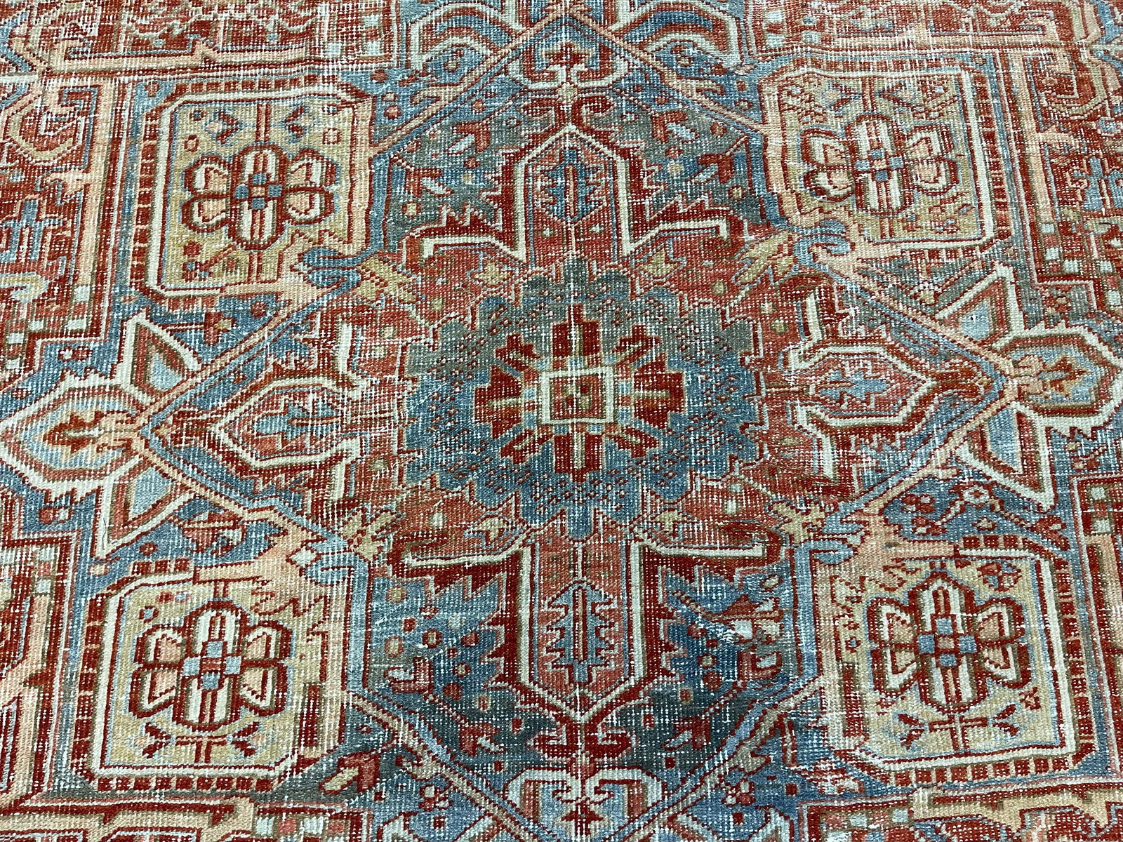 Antique Persian serapi Rug-4919 - 7