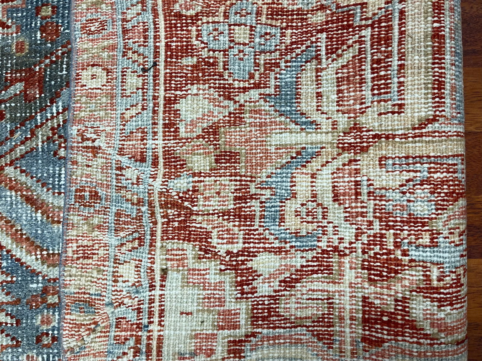 Antique Persian serapi Rug-4919 - 8