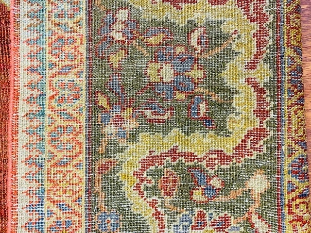 Antique Persian Sultanabd Mahal Rug-2661 - 8