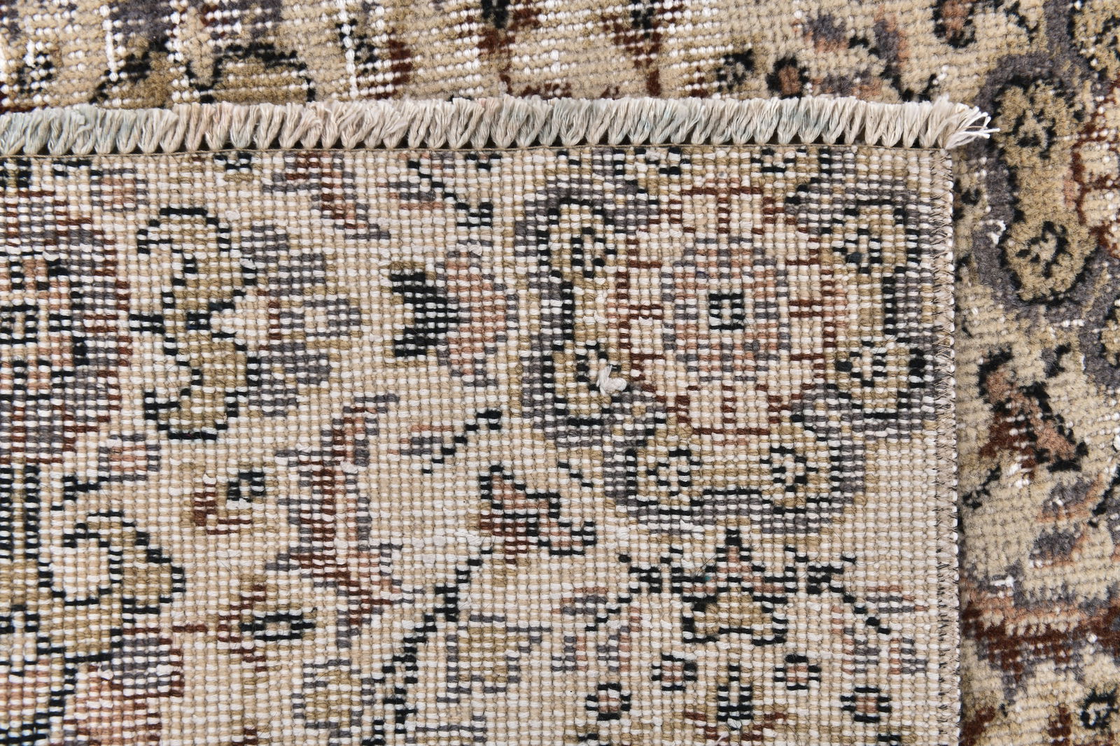 3'9'' x 6'9'' Vintage Wool Runner Rug - 244006 - 11