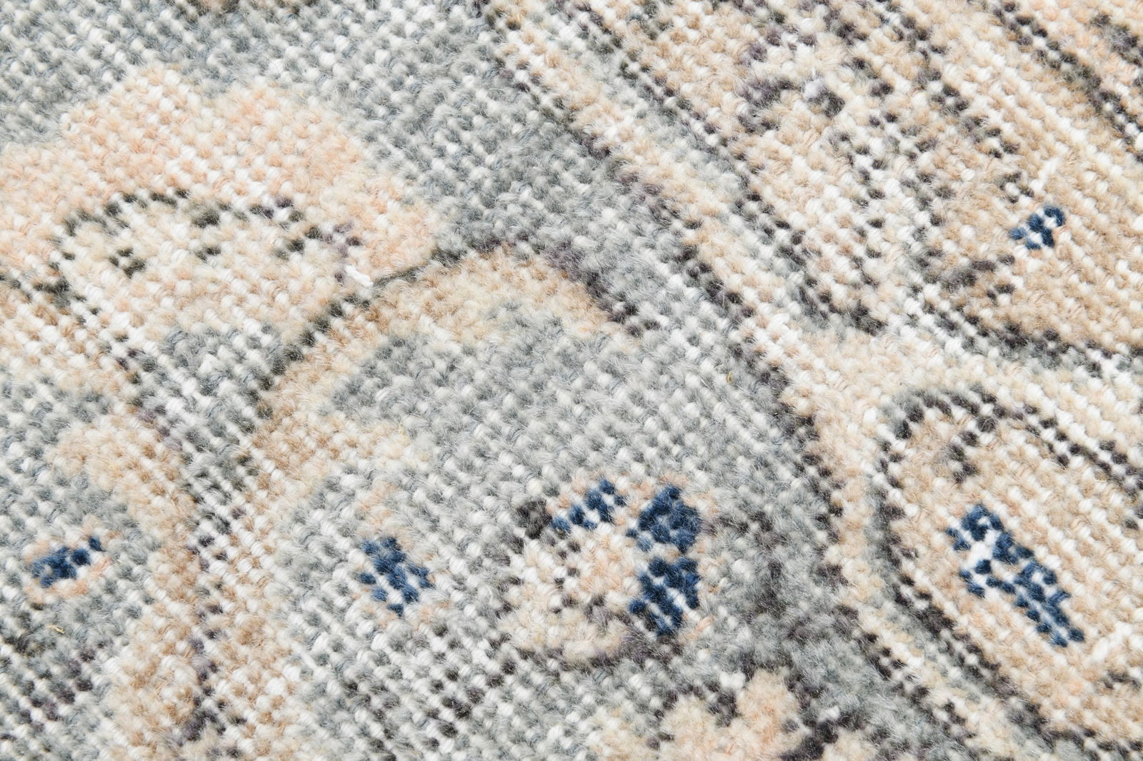 2'3'' x 3'4'' Turkish Vintage Runner Rug - 6889 - 8