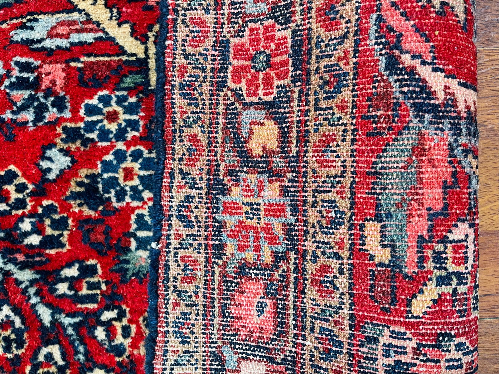 Antique Persian Hamadan Runner-4974 - 10