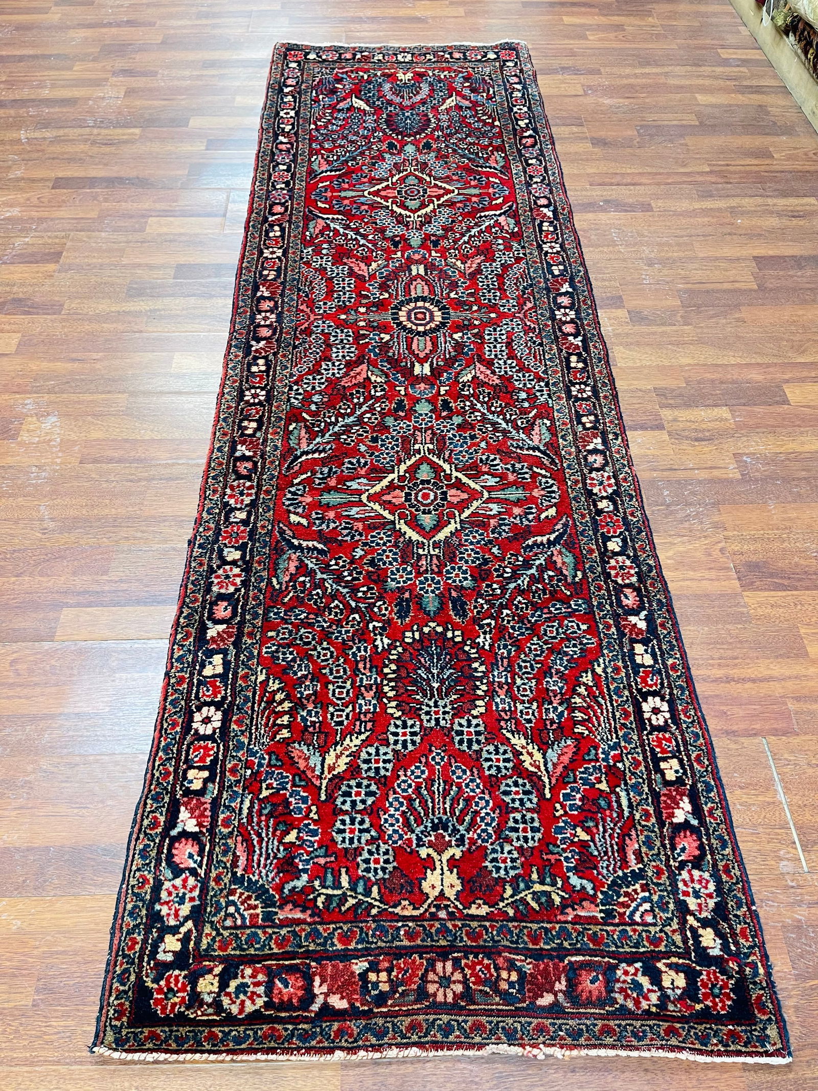 Antique Persian Hamadan Runner-4974 (1 of 10)