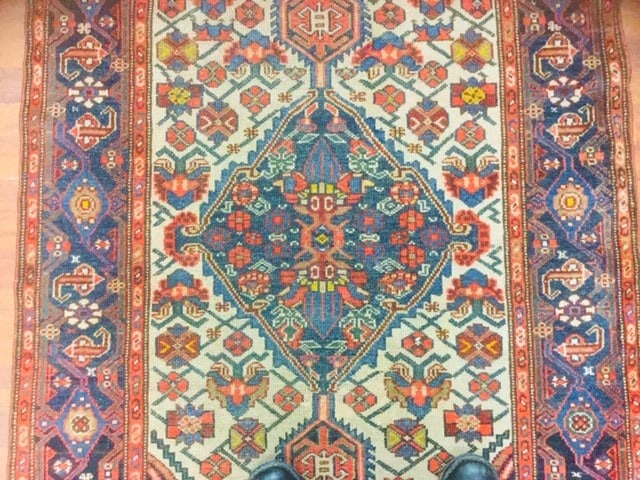 Antique Persian Malayer Runner-3976 - 3