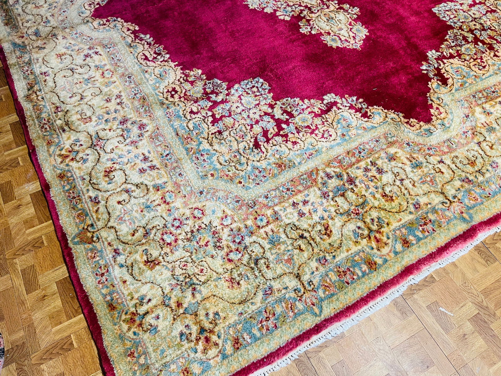 Antique persian kerman rug-4964 - 2