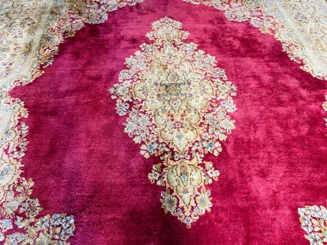 Antique persian kerman rug-4964 - 7