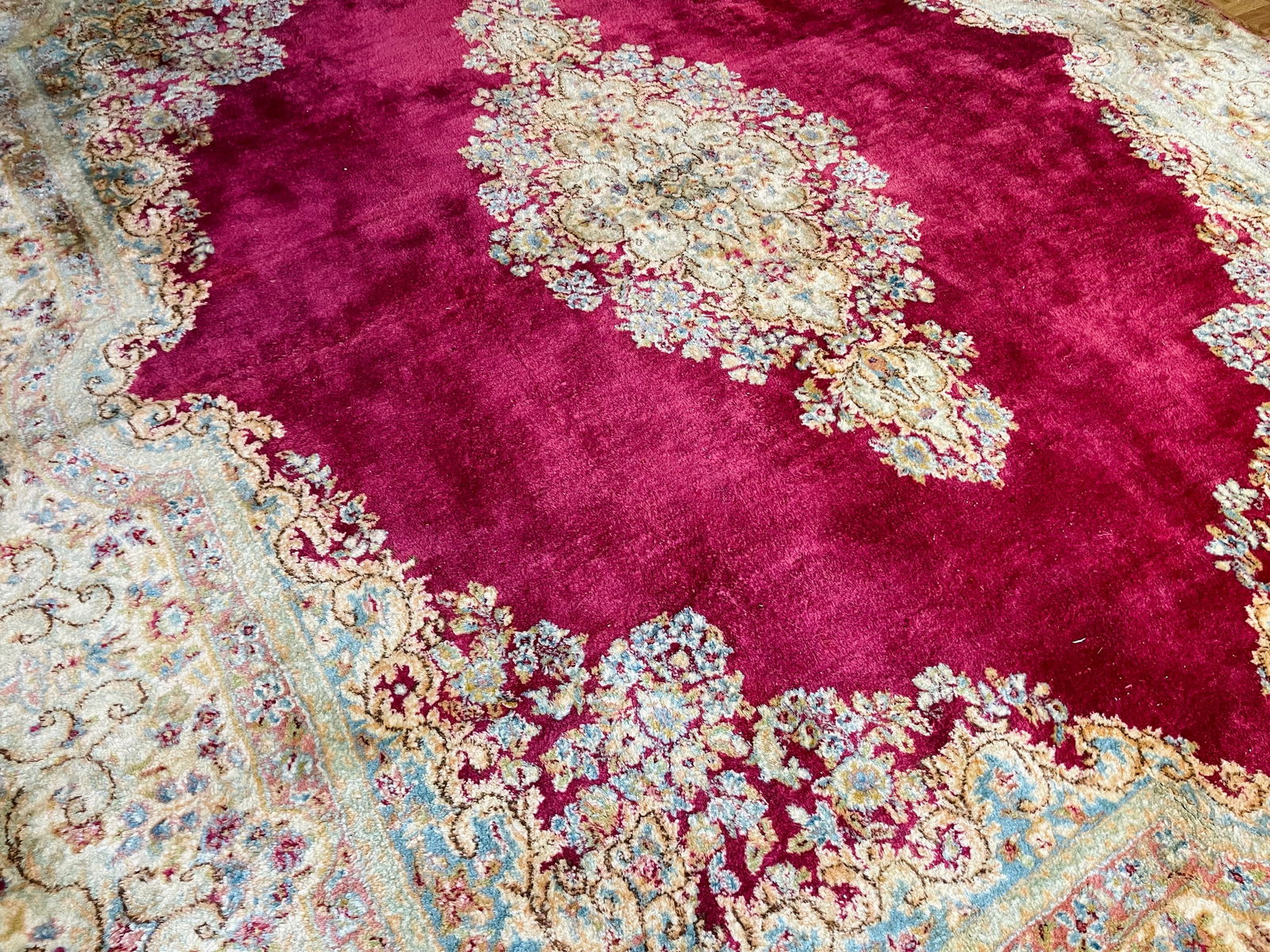 Antique persian kerman rug-4964 - 8