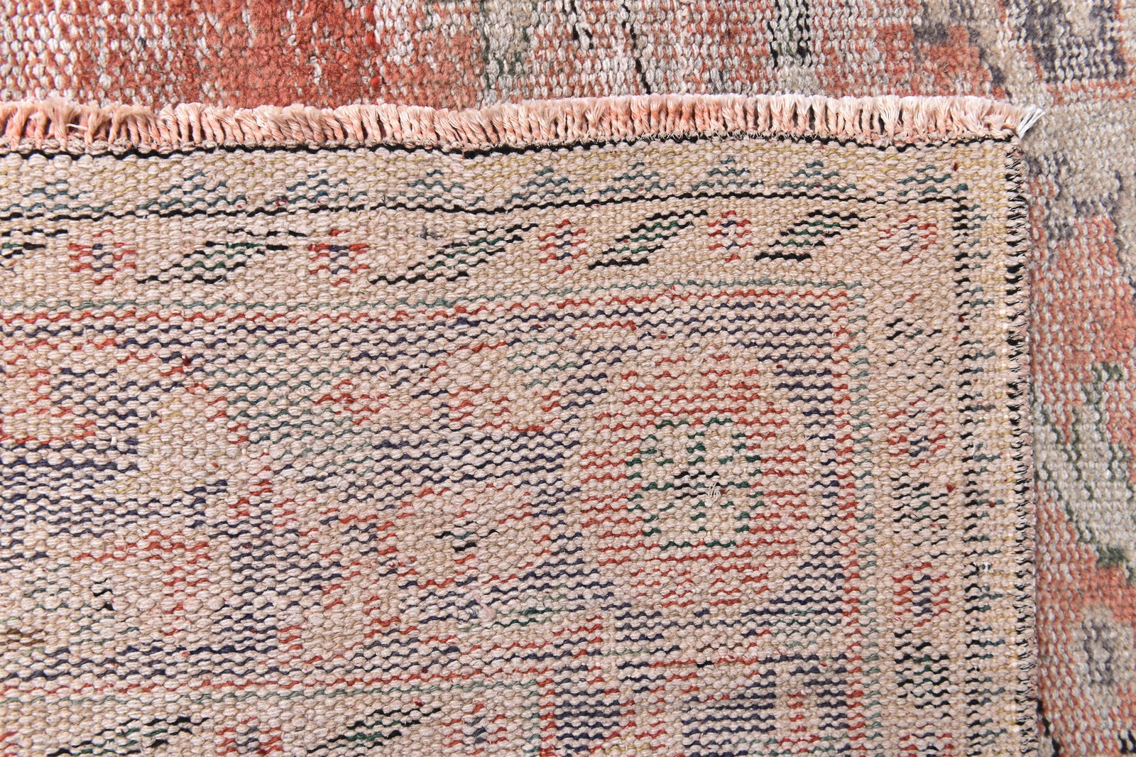 5'11'' x 8'7'' Handmade Vintage Wool Rug - 244793 - 10