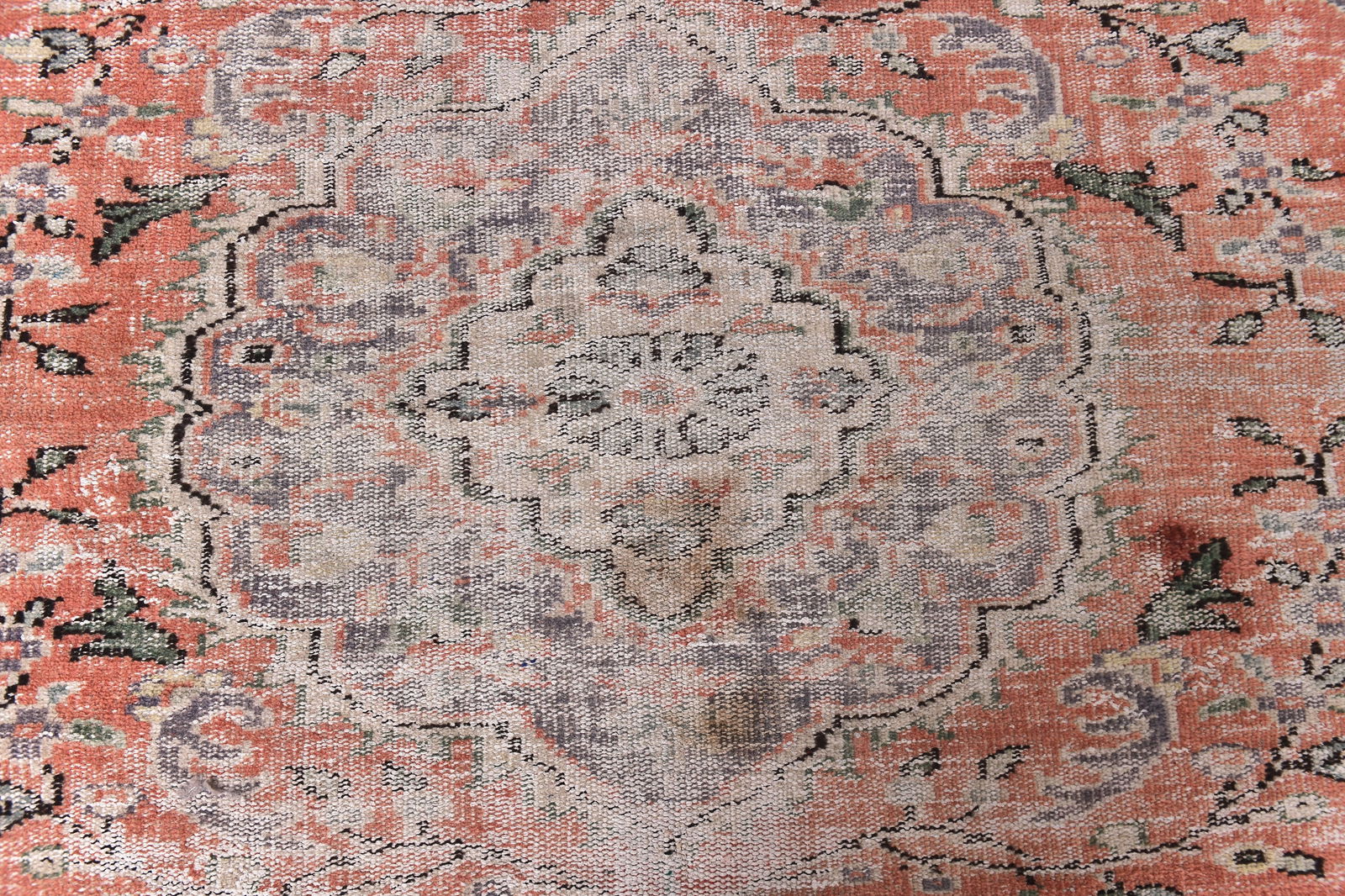 5'11'' x 8'7'' Handmade Vintage Wool Rug - 244793 - 5