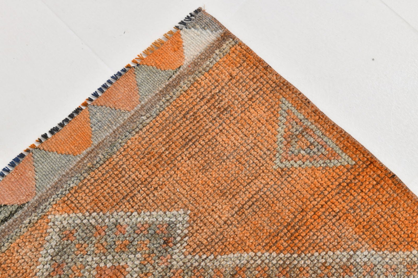 2'9'' x 11'10'' Vintage Wool Runner Rug - 22020 - 10