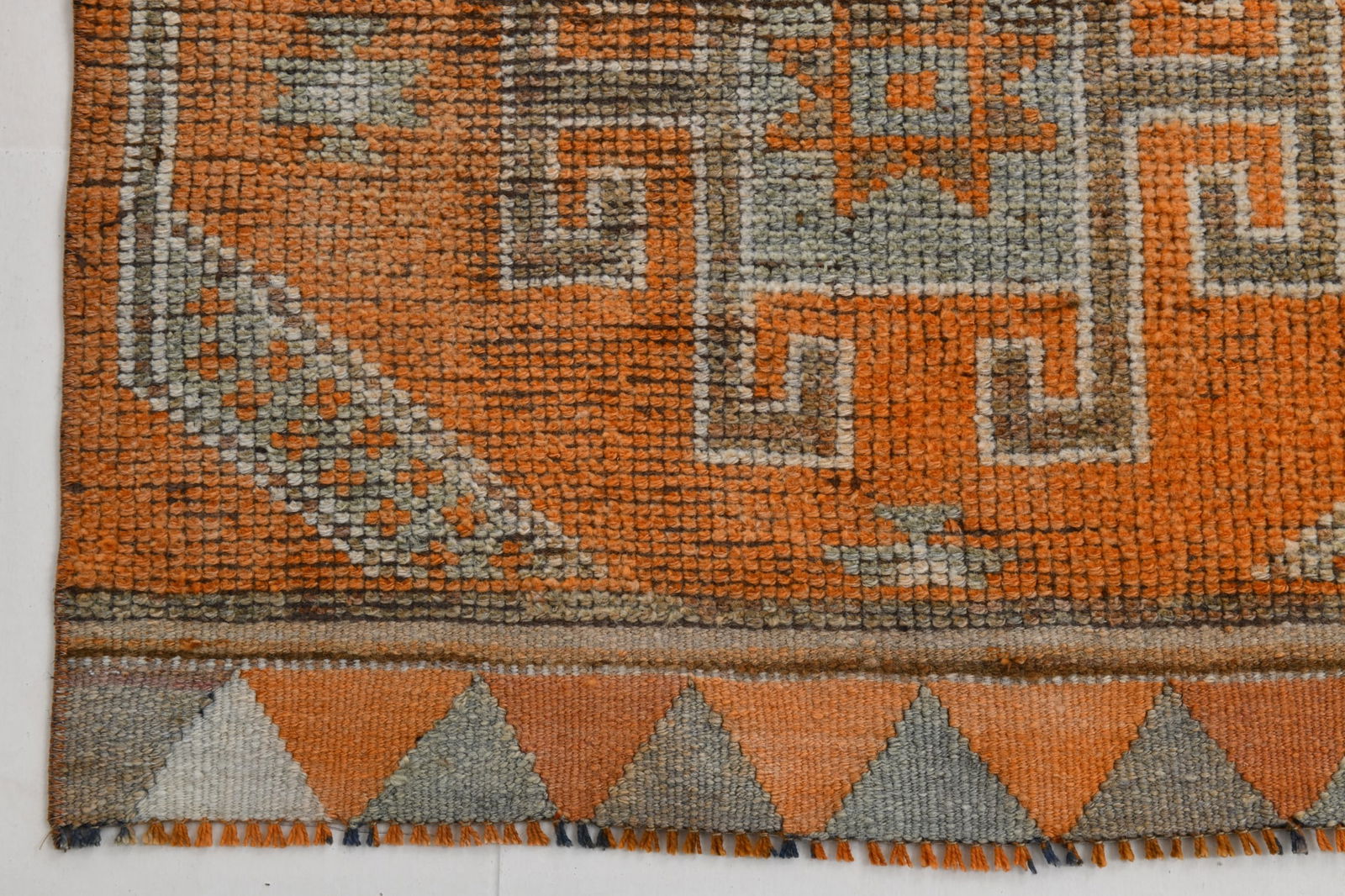 2'9'' x 11'10'' Vintage Wool Runner Rug - 22020 - 11