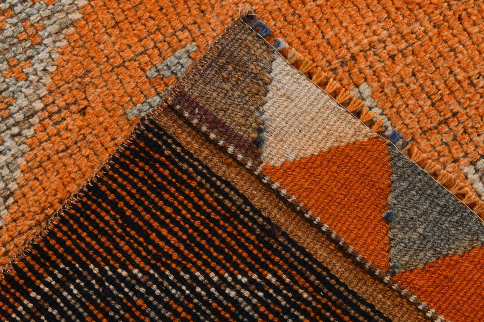 2'9'' x 11'10'' Vintage Wool Runner Rug - 22020 - 14