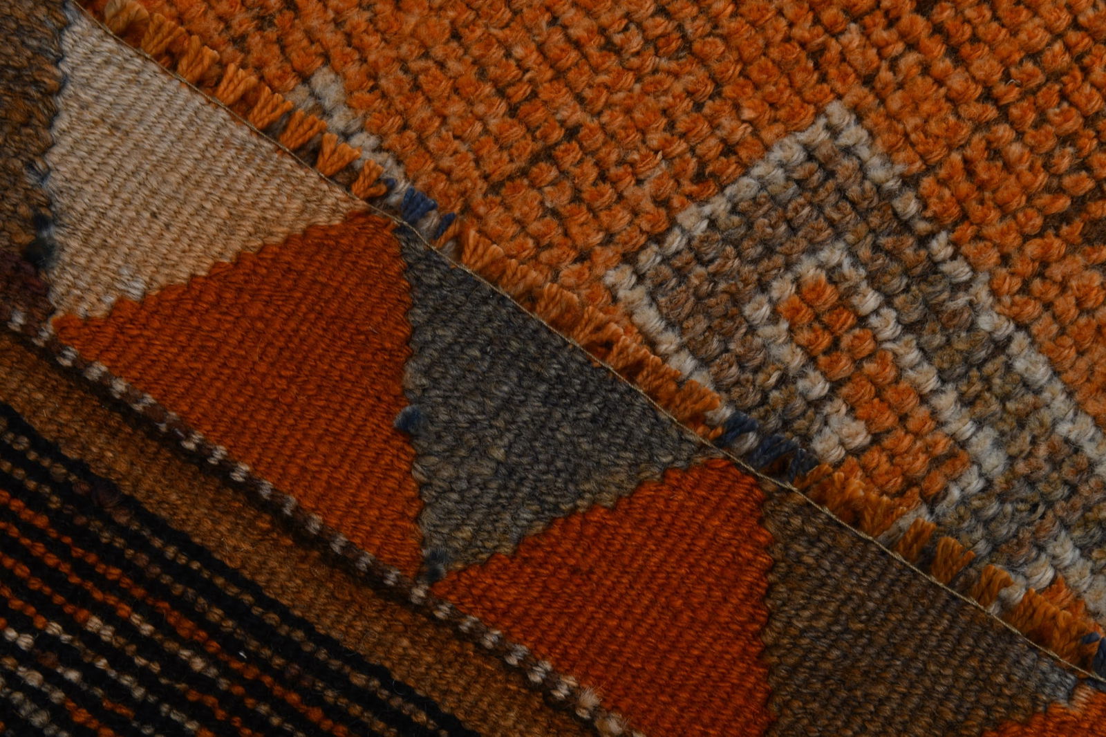 2'9'' x 11'10'' Vintage Wool Runner Rug - 22020 - 15