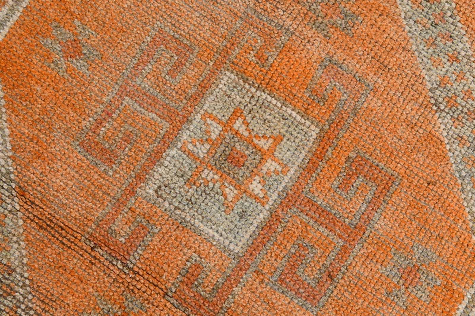 2'9'' x 11'10'' Vintage Wool Runner Rug - 22020 - 7