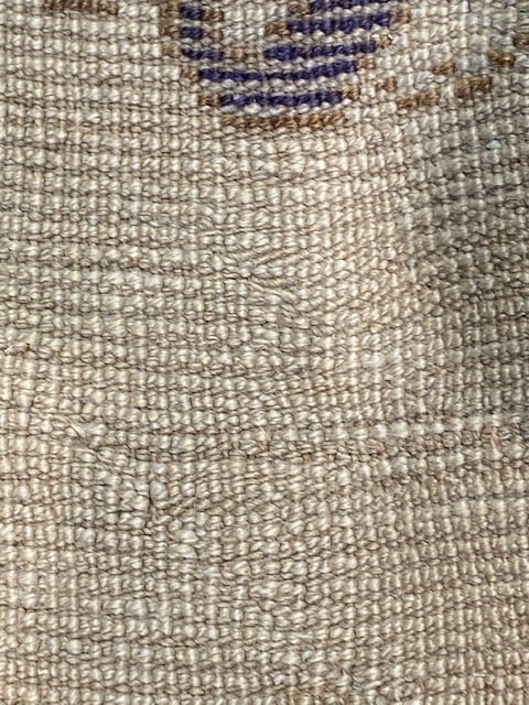 Antique Turkish ushak narrow runner-4744 - 5