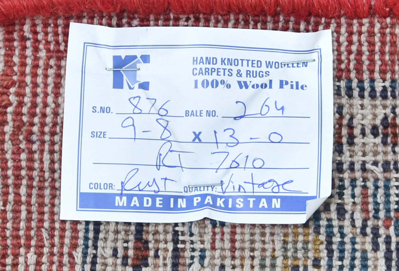 Vintage Red Floral Traditional 10X13 Mahal Persian Rug - 13