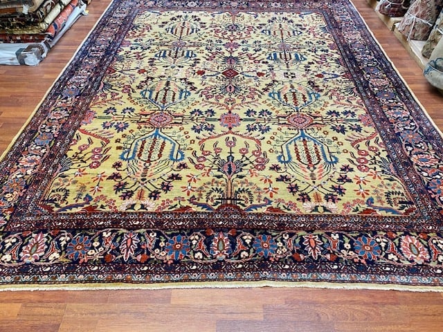 Antique persian Farahan Sarouk Rug-4784 (1 of 10)