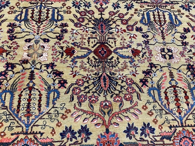 Antique persian Farahan Sarouk Rug-4784 - 7