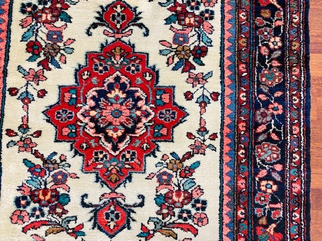 Antique Persian hamadan Rug-3449 - 5
