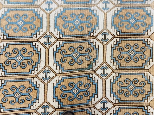 Vintage Turkish Kazak Design Rug-4617 /29 - 5