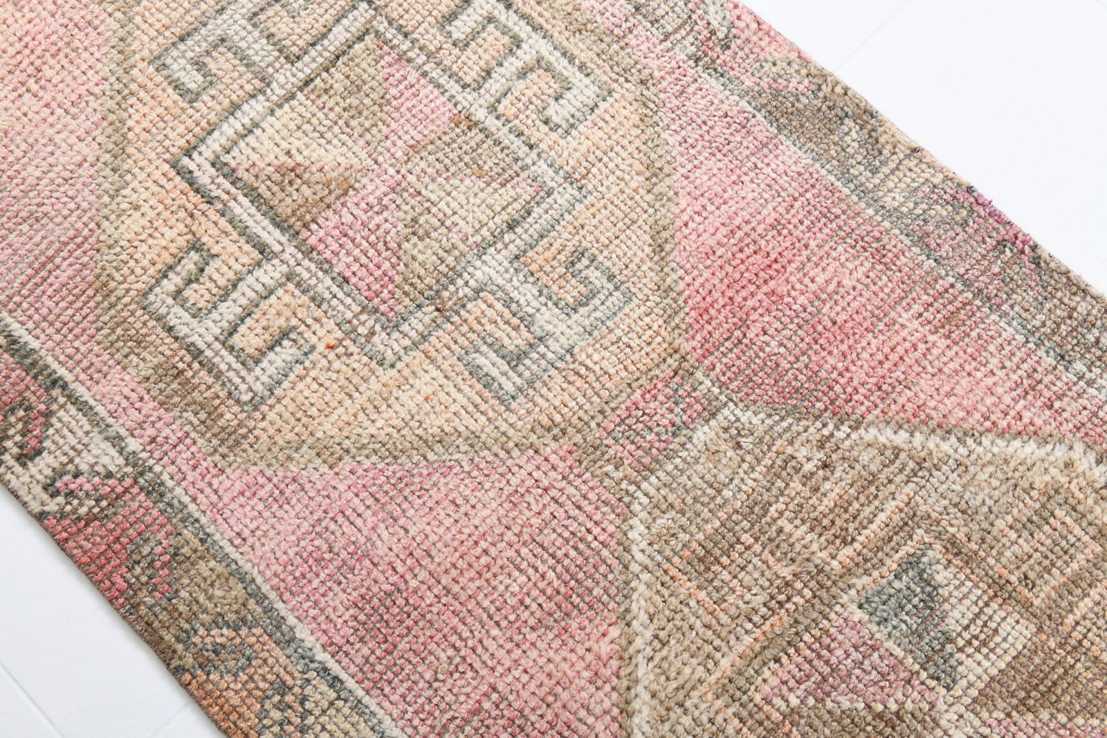 2'9'' x 11'1'' Vintage Wool Runner Rug - 18558 - 7