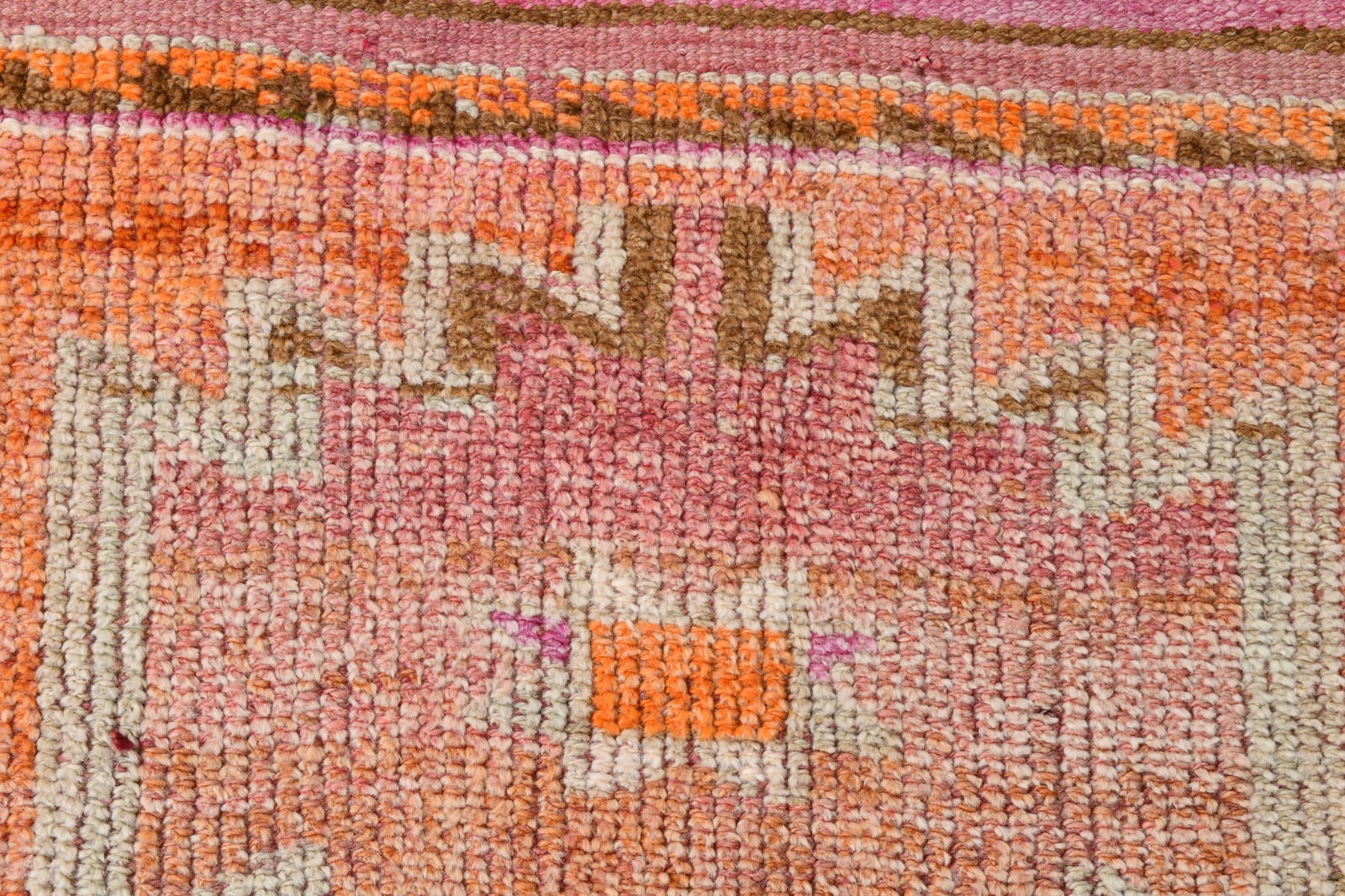 3'3'' x 11'0'' Vintage Wool Runner Rug - 22034 - 10