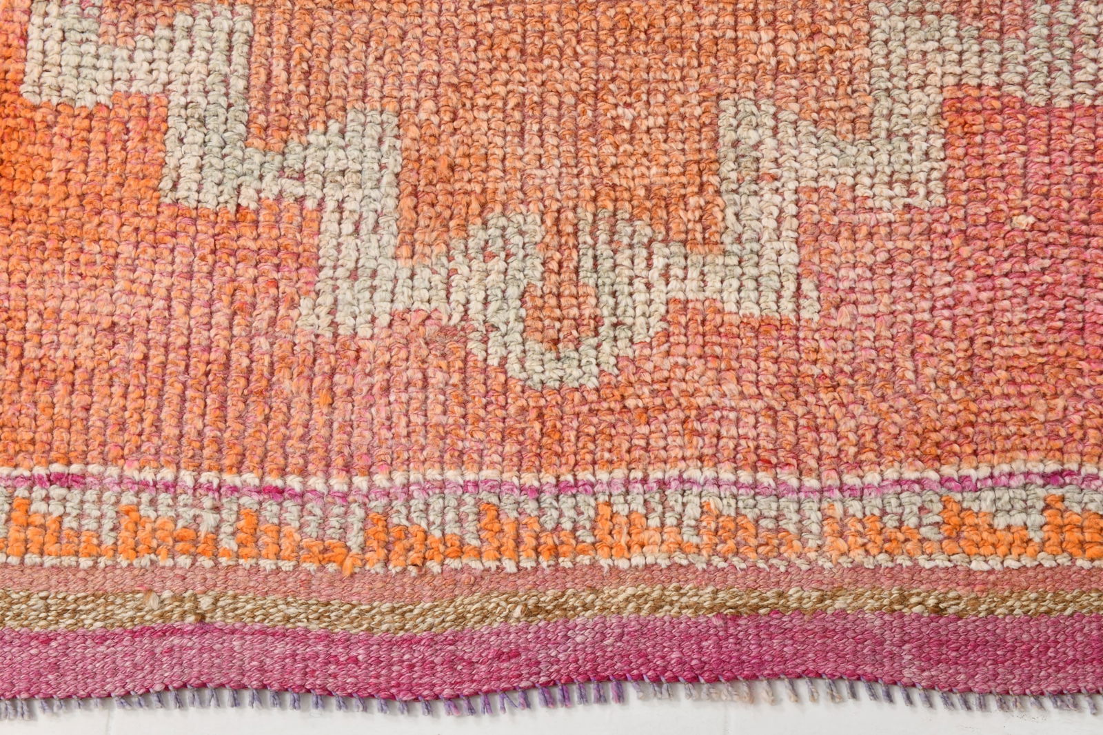 3'3'' x 11'0'' Vintage Wool Runner Rug - 22034 - 13